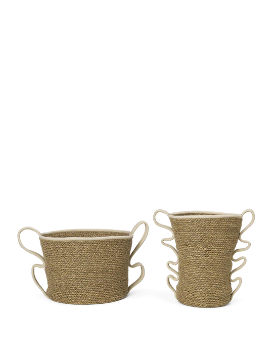 Verso Baskets - Set of 2 - Off-white