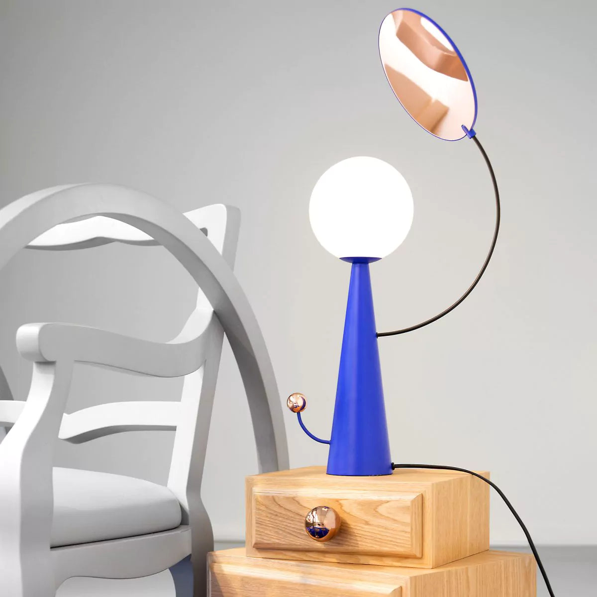 Sachi Sacha Blue Table lamp