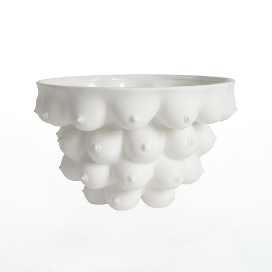 Georgia Centerpiece Bowl White