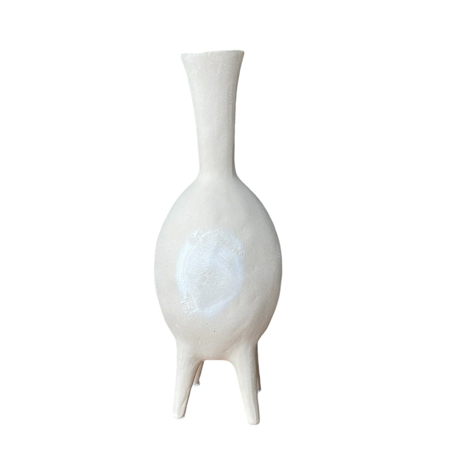 Vase Fine Earthenware Ivory