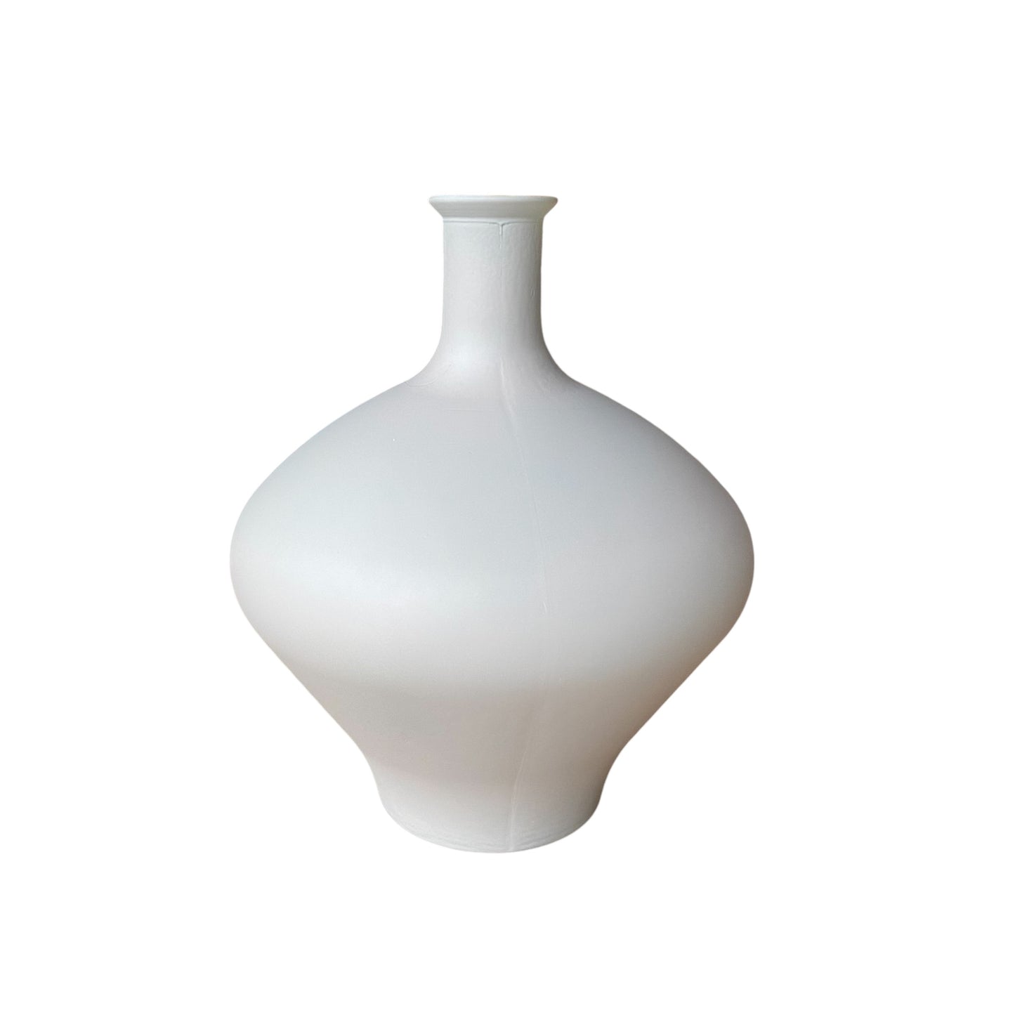 Vase Recycled Glass Ivory