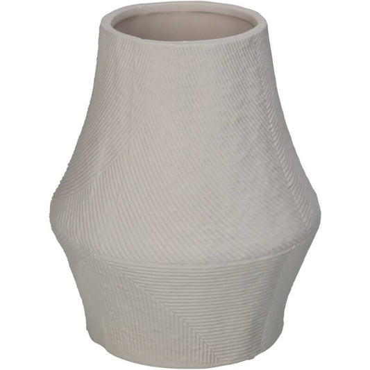 Vase White 13x13x15cm