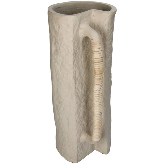 Vase Papermache Beige