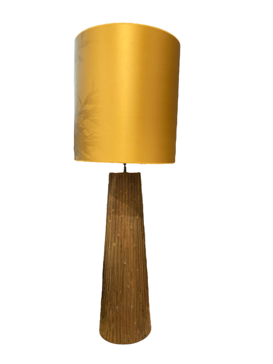 Table Lamp Obus 30x100cm Carves Silver Matt