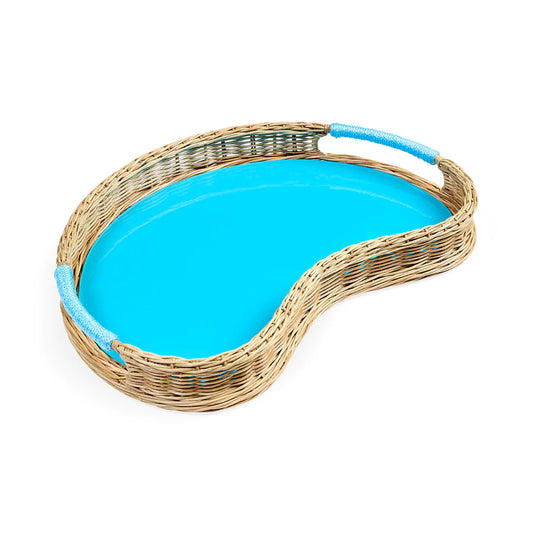 Ipanema Tray  Small Light Blue