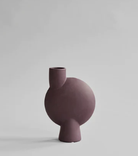 Sphere Vase Bubl Medio