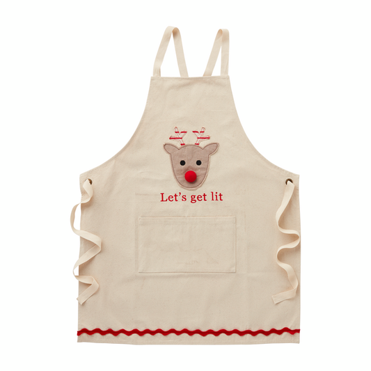 REINDEER LED APRON