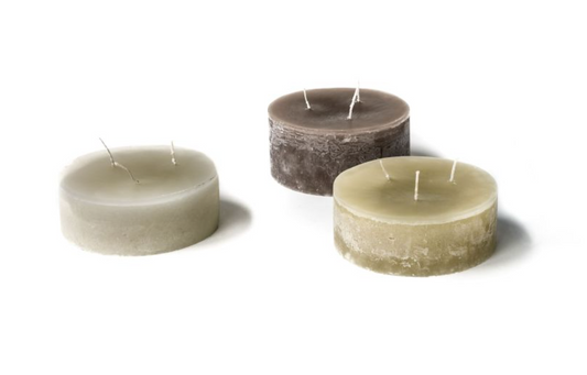 CYL. FLOATING CANDLE D15 X H5 CM (Opaque)